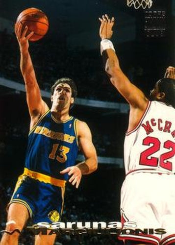 #72 Sarunas Marciulionis - Golden State Warriors - 1993-94 Stadium Club Basketball
