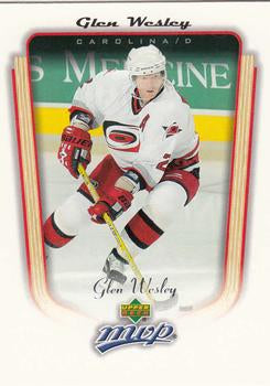 #72 Glen Wesley - Carolina Hurricanes - 2005-06 Upper Deck MVP Hockey