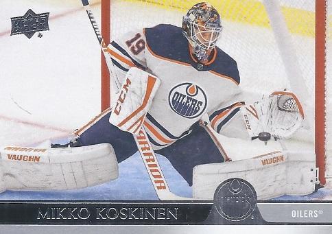 #72 Mikko Koskinen - Edmonton Oilers - 2020-21 Upper Deck Hockey