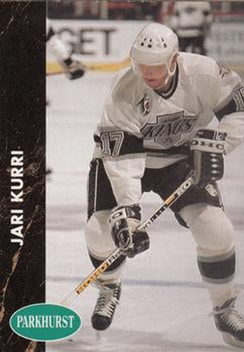 #72 Jari Kurri - Los Angeles Kings - 1991-92 Parkhurst Hockey
