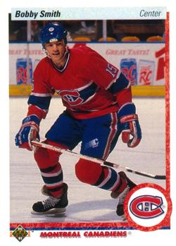 #72 Bobby Smith - Montreal Canadiens - 1990-91 Upper Deck Hockey