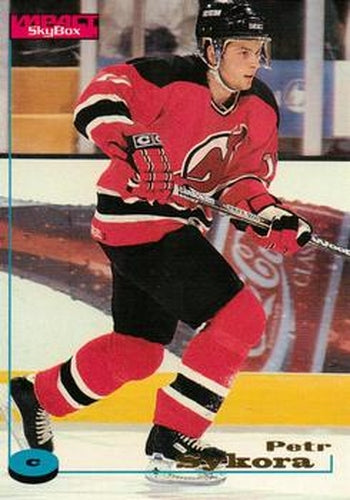 #72 Petr Sykora - New Jersey Devils - 1996-97 SkyBox Impact Hockey