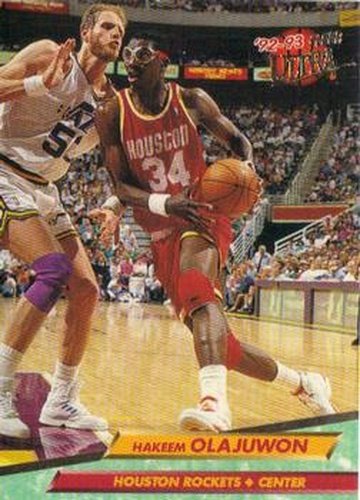 #72 Hakeem Olajuwon - Houston Rockets - 1992-93 Ultra Basketball