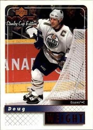 #72 Doug Weight - Edmonton Oilers - 1999-00 Upper Deck MVP Stanley Cup Edition Hockey