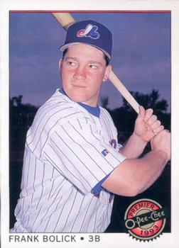 #72 Frank Bolick - Montreal Expos - 1993 O-Pee-Chee Premier Baseball