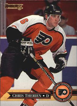 #72 Chris Therien - Philadelphia Flyers - 1995-96 Donruss Hockey