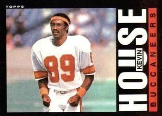#172 Kevin House - Tampa Bay Buccaneers - 1985 Topps Football