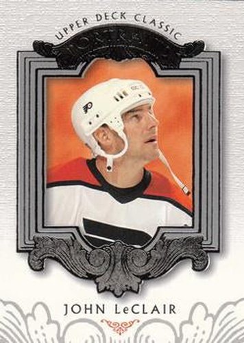 #72 John LeClair - Philadelphia Flyers - 2003-04 Upper Deck Classic Portraits Hockey