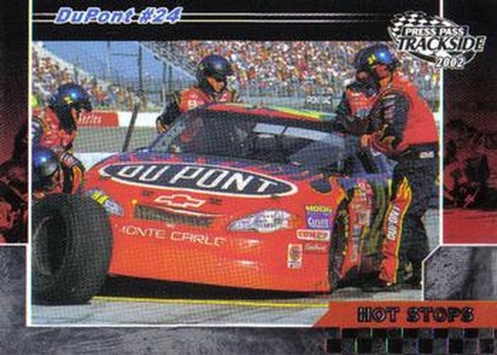#72 Jeff Gordon's Car - Hendrick Motorsports - 2002 Press Pass Trackside Racing