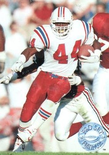 #72 John Stephens - New England Patriots - 1991 Pro Set Platinum Football