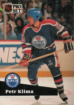 #72 Petr Klima - 1991-92 Pro Set Hockey