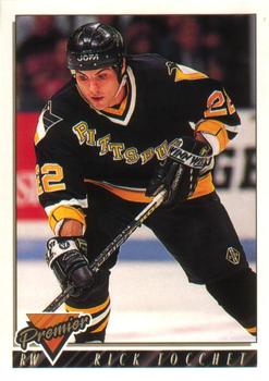 #72 Rick Tocchet - Pittsburgh Penguins - 1993-94 O-Pee-Chee Premier Hockey