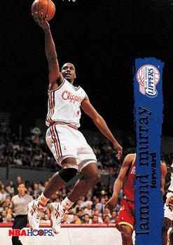 #72 Lamond Murray - Los Angeles Clippers - 1995-96 Hoops Basketball