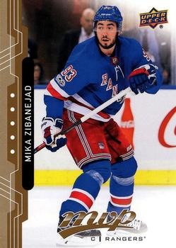 #72 Mika Zibanejad - New York Rangers - 2018-19 Upper Deck MVP Hockey