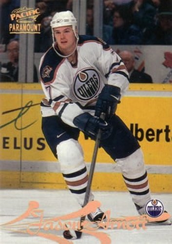 #72 Jason Arnott - Edmonton Oilers - 1997-98 Pacific Paramount Hockey