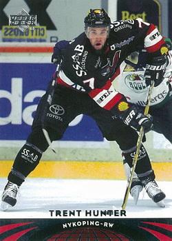 #72 Trent Hunter - Nykoping - 2004-05 UD All-World Edition Hockey