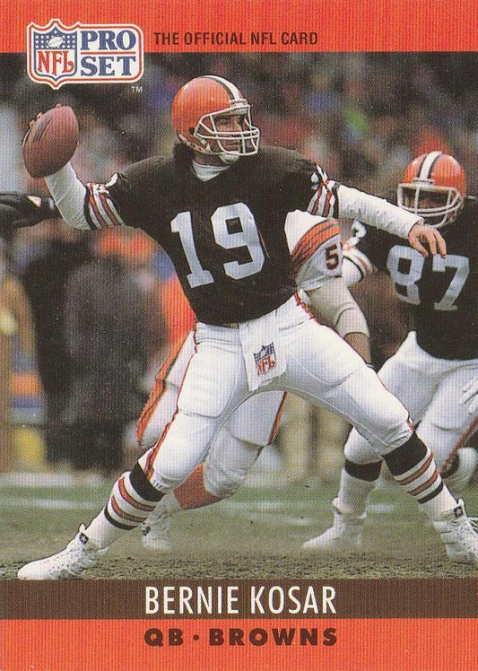 #72 Bernie Kosar - Cleveland Browns - 1990 Pro Set Football
