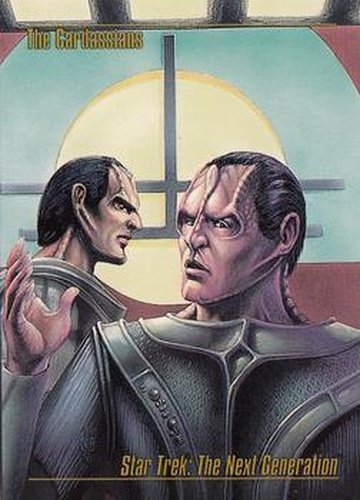 #72 The Cardassians - 1993 SkyBox Star Trek Master Series