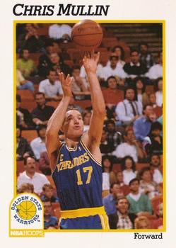 #72 Chris Mullin - Golden State Warriors - 1991-92 Hoops Basketball