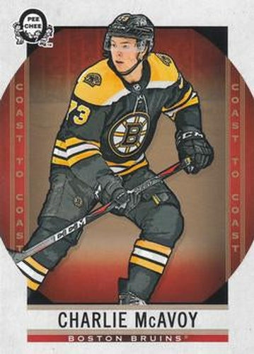 #72 Charlie McAvoy - Boston Bruins - 2018-19 O-Pee-Chee Coast to Coast Hockey