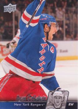 #72 Ryan Callahan - New York Rangers - 2010-11 Upper Deck Hockey