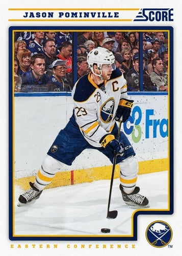 #72 Jason Pominville - Buffalo Sabres - 2012-13 Score Hockey