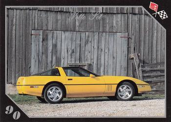 #72 1990 Corvette ZR-1 Coupe - 1991 Collect-A-Card Vette Set