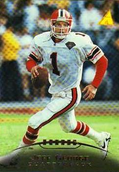 #72 Jeff George - Atlanta Falcons - 1995 Pinnacle Football