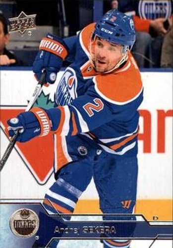 #72 Andrej Sekera - Edmonton Oilers - 2016-17 Upper Deck Hockey