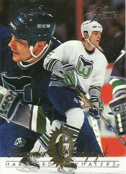 #72 Alexander Godynyuk - Hartford Whalers - 1994-95 Flair Hockey