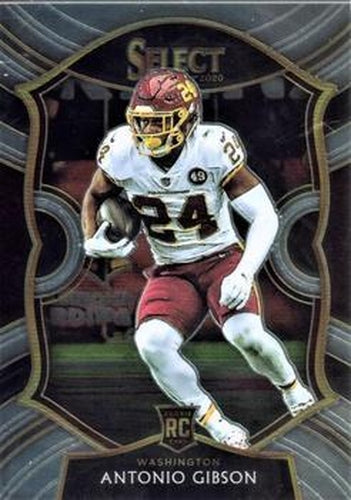 #72 Antonio Gibson - Washington Football Team - 2020 Panini Select Football