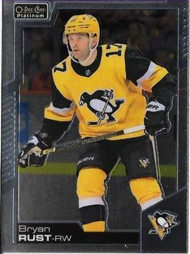 #72 Bryan Rust - Pittsburgh Penguins - 2020-21 O-Pee-Chee Platinum Hockey