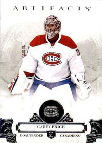 #72 Carey Price - Montreal Canadiens - 2017-18 Upper Deck Artifacts Hockey