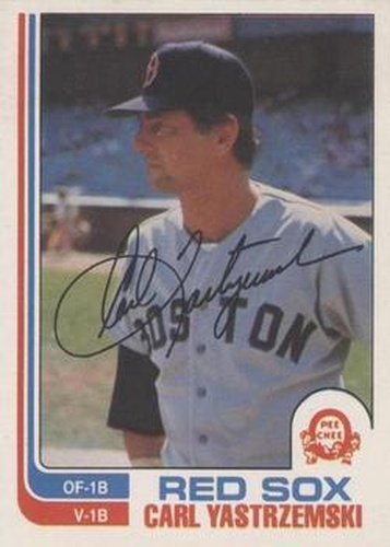 #72 Carl Yastrzemski - Boston Red Sox - 1982 O-Pee-Chee Baseball