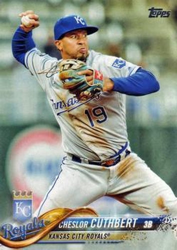 #72 Cheslor Cuthbert - Kansas City Royals - 2018 Topps Baseball