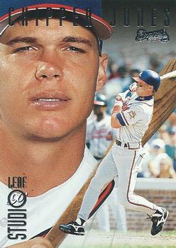 #72 Chipper Jones - Atlanta Braves - 1996 Studio Baseball