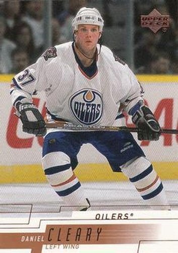 #72 Daniel Cleary - Edmonton Oilers - 2000-01 Upper Deck Hockey
