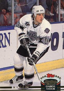 #72 Darryl Sydor - Los Angeles Kings - 1992-93 Stadium Club Hockey