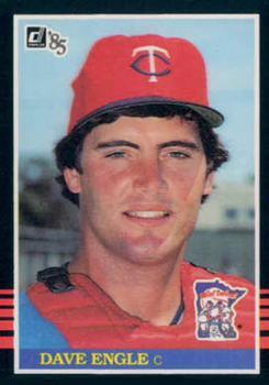 #72 Dave Engle - Minnesota Twins - 1985 Donruss Baseball