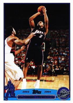 #72 DeShawn Stevenson - Utah Jazz - 2003-04 Topps Basketball