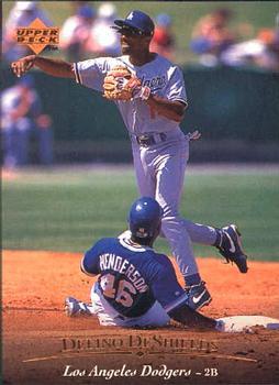 #72 Delino DeShields - Los Angeles Dodgers - 1995 Upper Deck Baseball