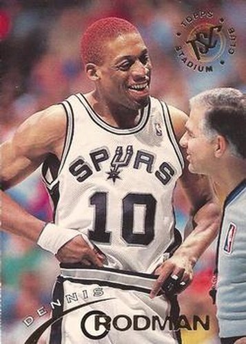 #72 Dennis Rodman - San Antonio Spurs - 1994-95 Stadium Club Basketball