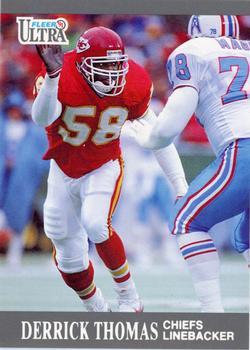 #72 Derrick Thomas - Kansas City Chiefs - 1991 Ultra Football