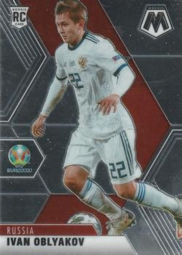 #72 Ivan Oblyakov - Russia - 2021 Panini Mosaic UEFA EURO Soccer