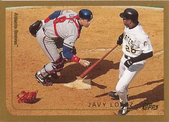 #72 Javy Lopez - Atlanta Braves - 1999 Topps Baseball
