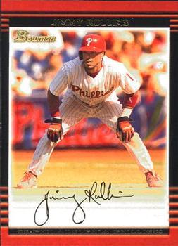 #72 Jimmy Rollins - Philadelphia Phillies - 2002 Bowman Baseball