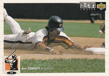 #72 Ken Caminiti - Houston Astros - 1994 Collector's Choice Baseball