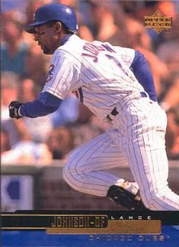 #72 Lance Johnson - Chicago Cubs - 2000 Upper Deck Baseball