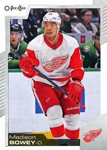 #72 Madison Bowey - Detroit Red Wings - 2020-21 O-Pee-Chee Hockey