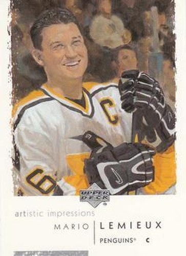 #72 Mario Lemieux - Pittsburgh Penguins - 2002-03 UD Artistic Impressions Hockey